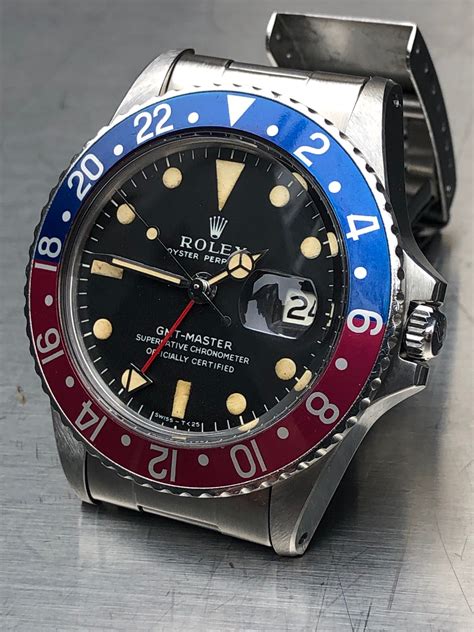 rolex biscuit|Rolex gmt 1675.